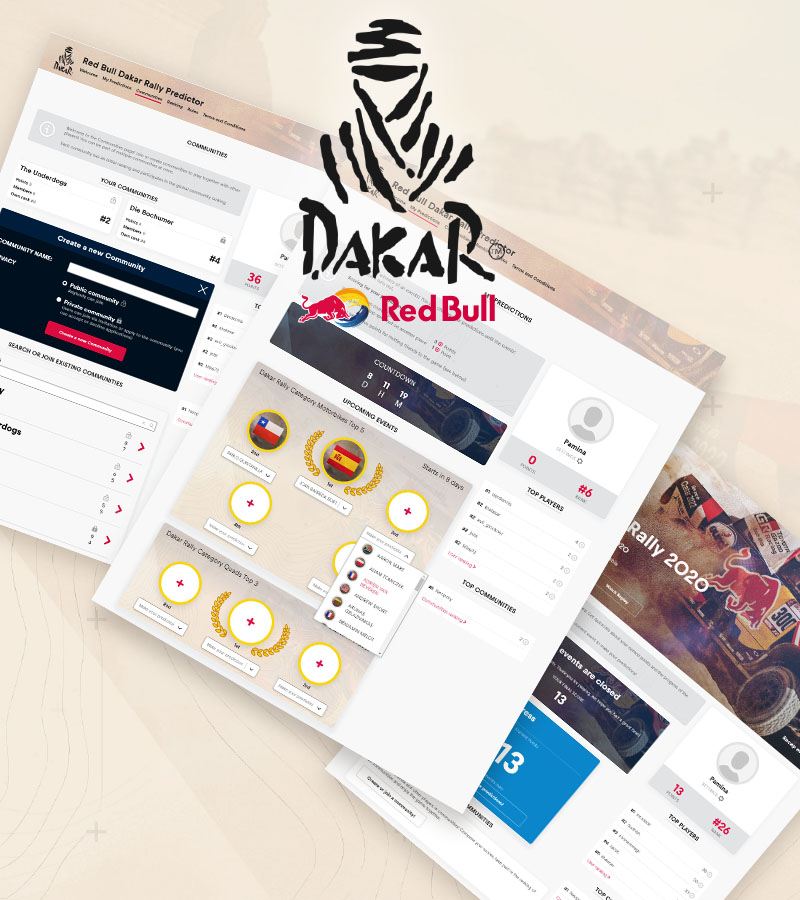 Red Bull Rally Dakar 2020 Predictor