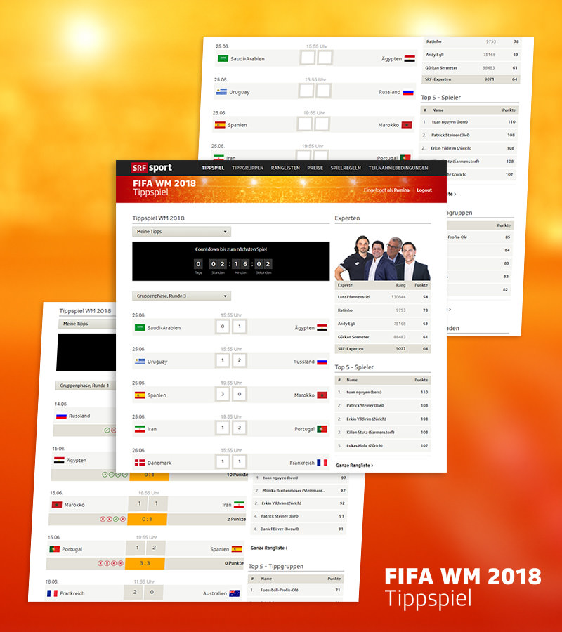FIFA WM 2018 Tippspiel